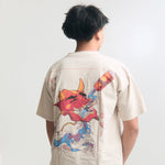 HAPPY ONI - Oversized Apricot